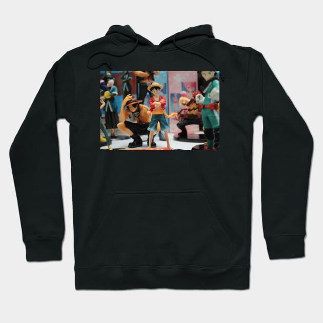 Funny Anime Characters Hoodie by theincomeplug